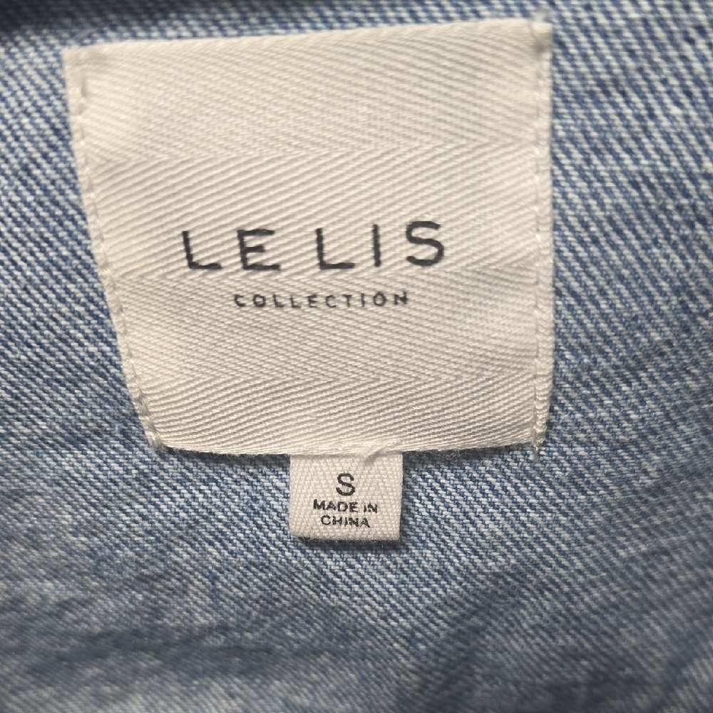 Le Lis Multicolor Denim Jacket - Picture 2 of 3
